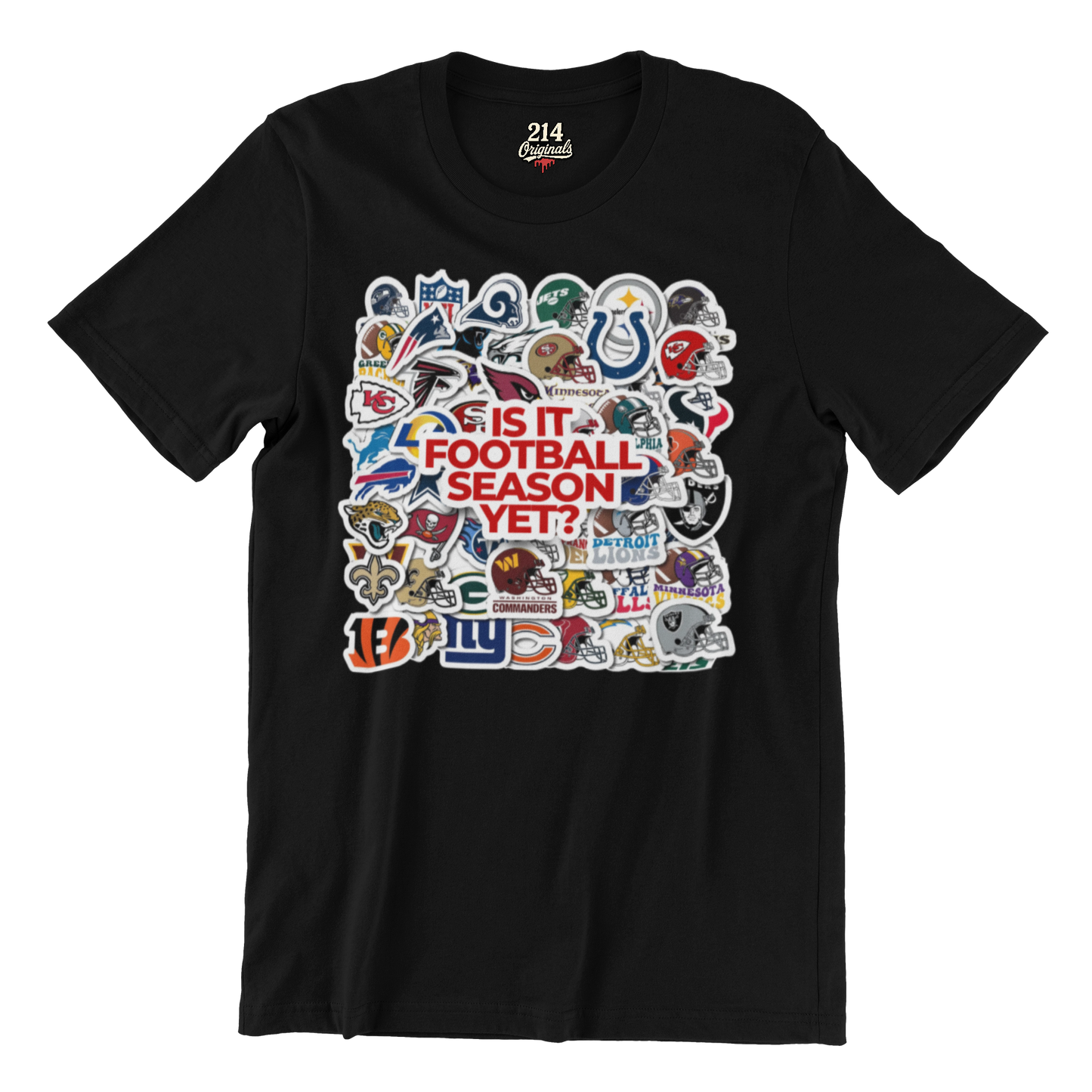 “Is It Football Season Yet?” Shirt | Football Lover’s Graphic Tee