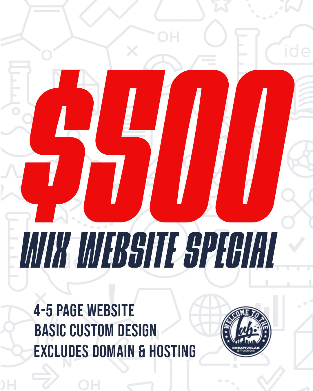 $499 Wix Website Special