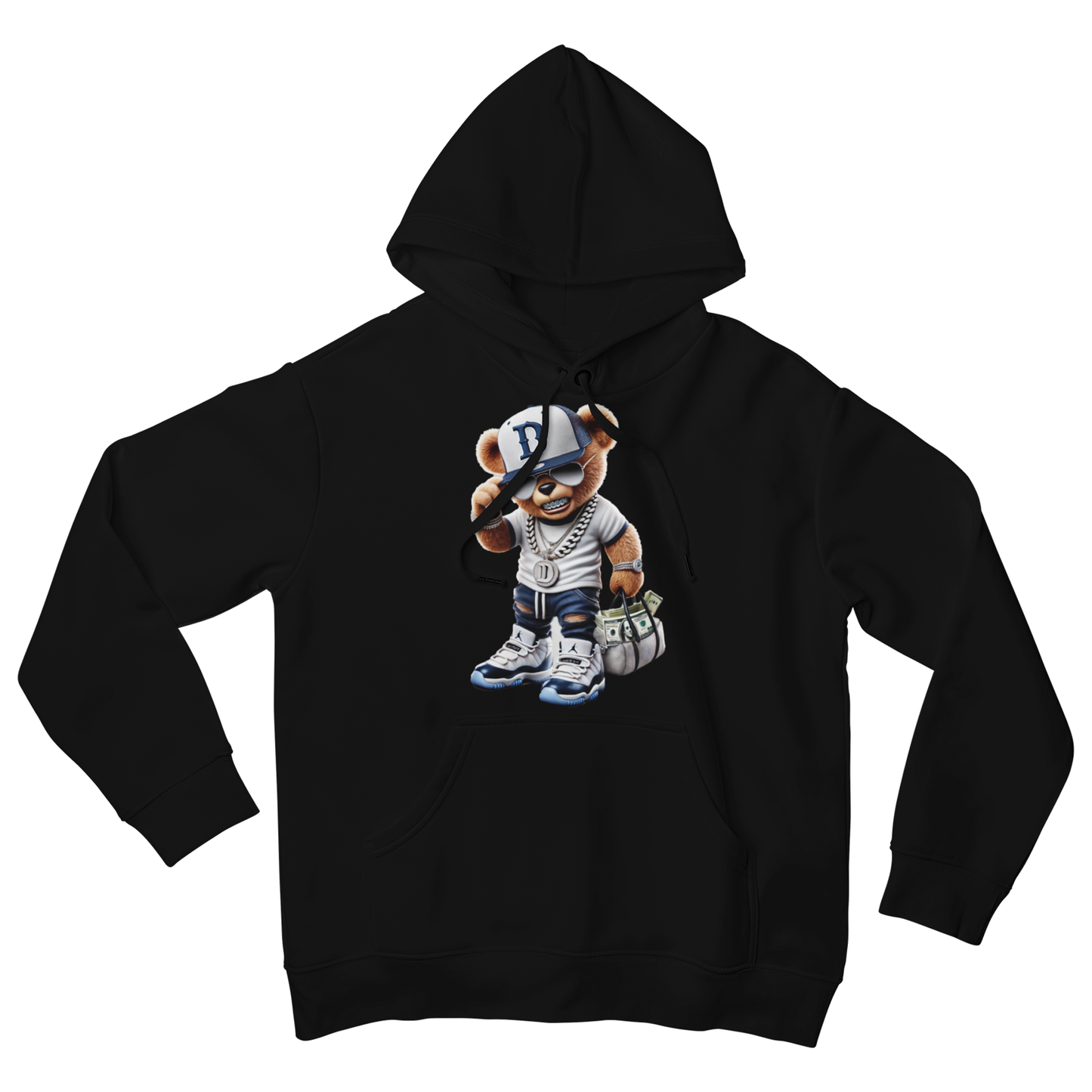 Dallas Money Teddy Shirt | D-Town Hustler Tee or Hoodie