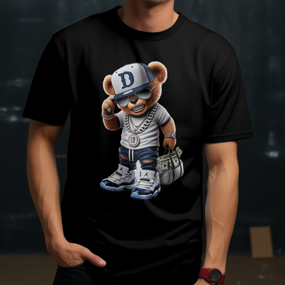 Dallas Money Teddy Shirt | D-Town Hustler Tee or Hoodie